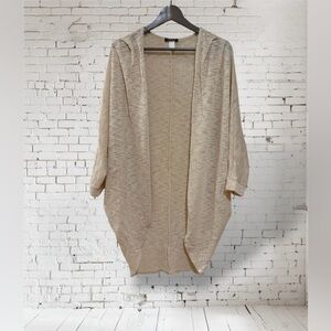 Oversized Overlay knitted sweater